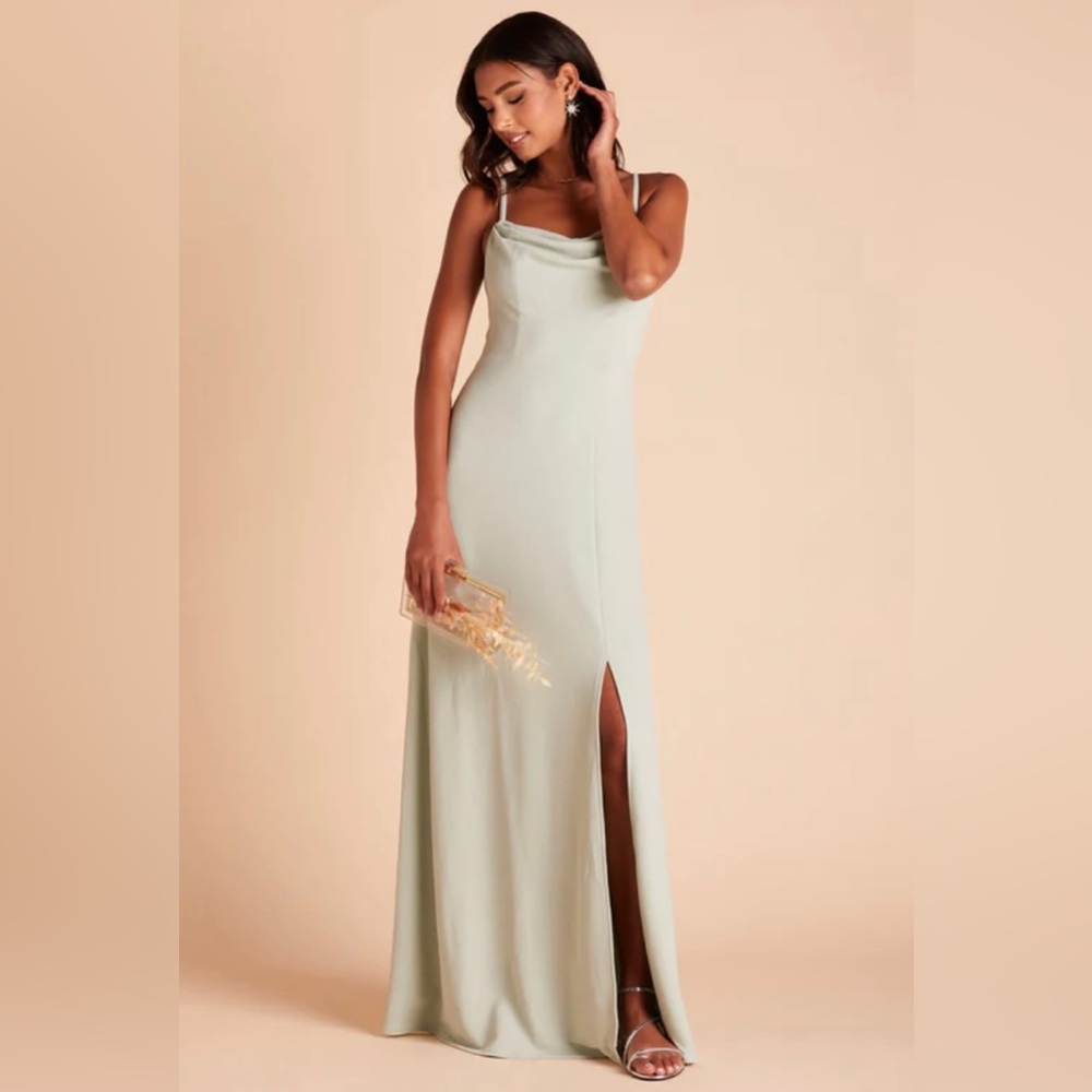 Birdy grey - ASH DRESS - CREPE SAGE medium